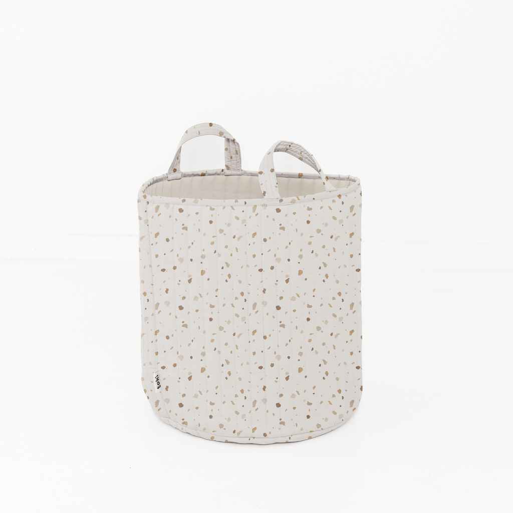 Toki Kids Terrazzo Chalk Storage Basket | Playroom Avenue