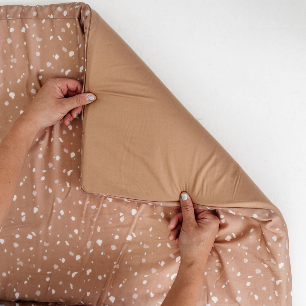 Toki Kids Terrazzo Clay Organic Cotton Mat | Playroom Avenue