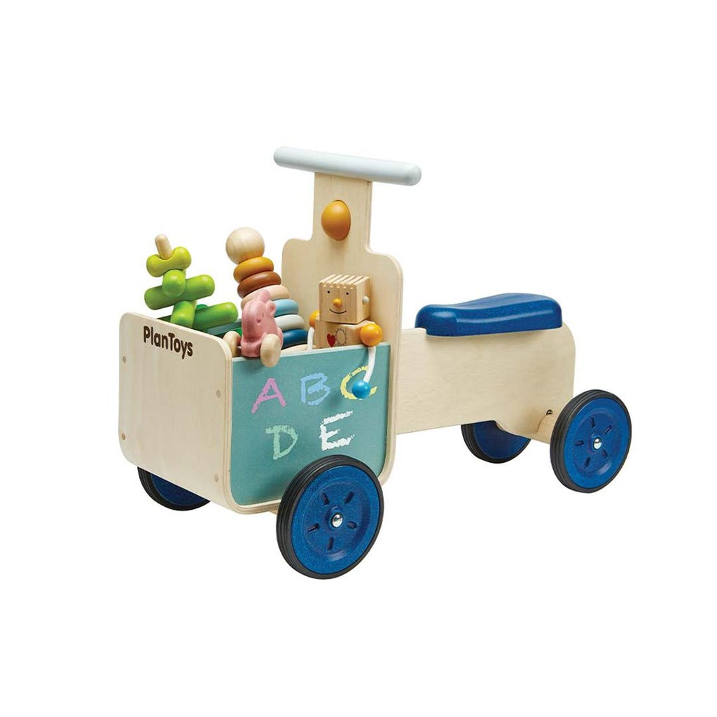 PlanToys Delivery Bike - Orchard - Playroom Avenue