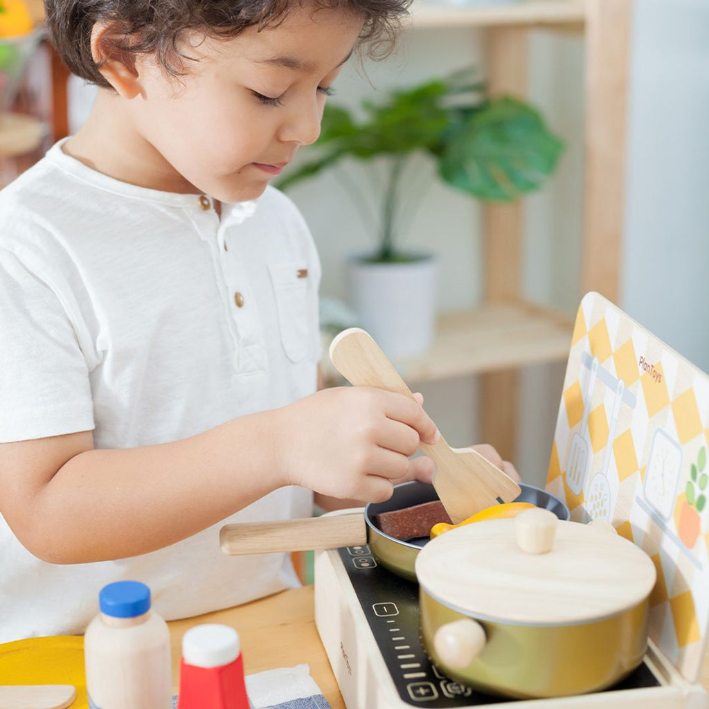 PlanToys Cooking Utensils Set | Playroom Avenue