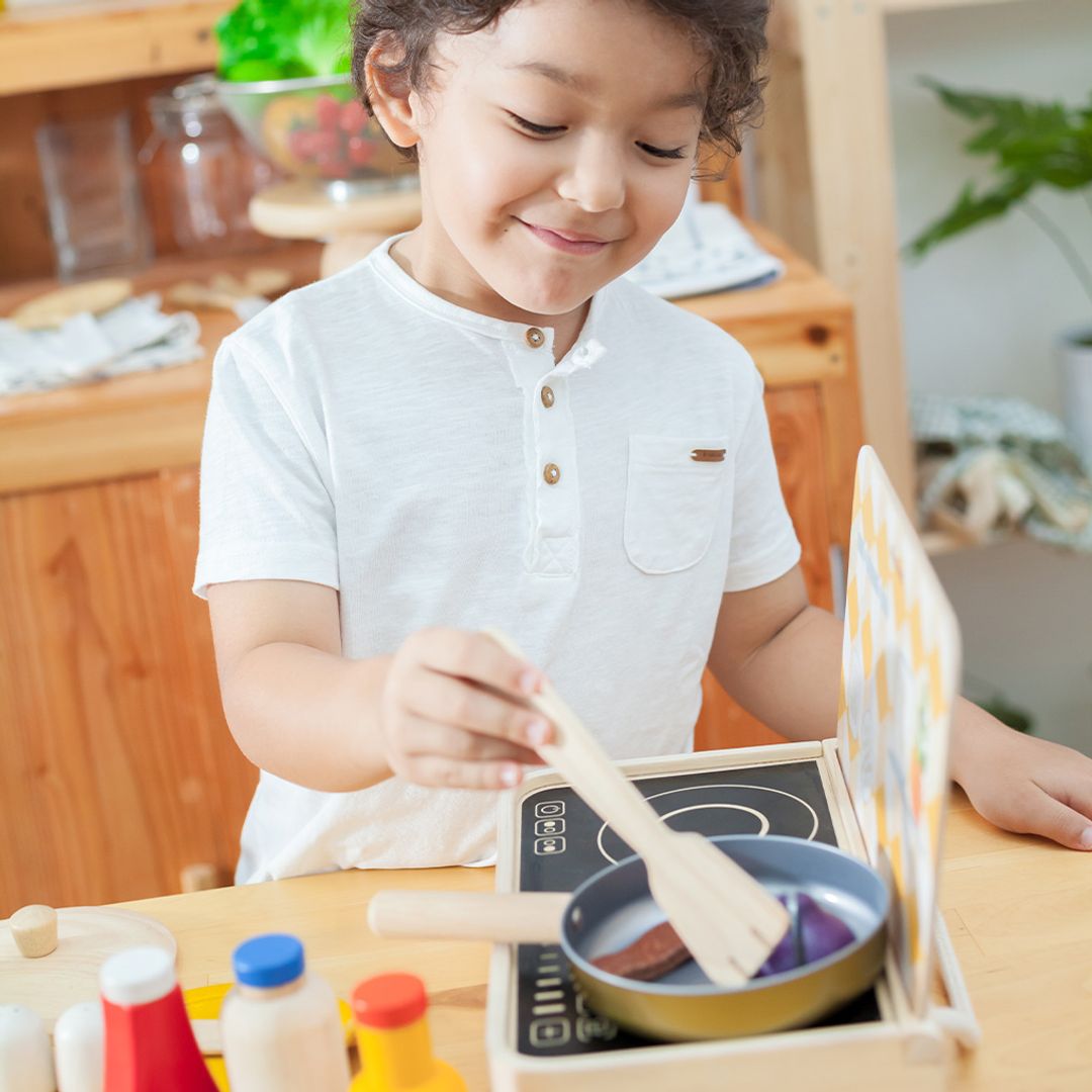 PlanToys Cooking Utensils Set | Playroom Avenue