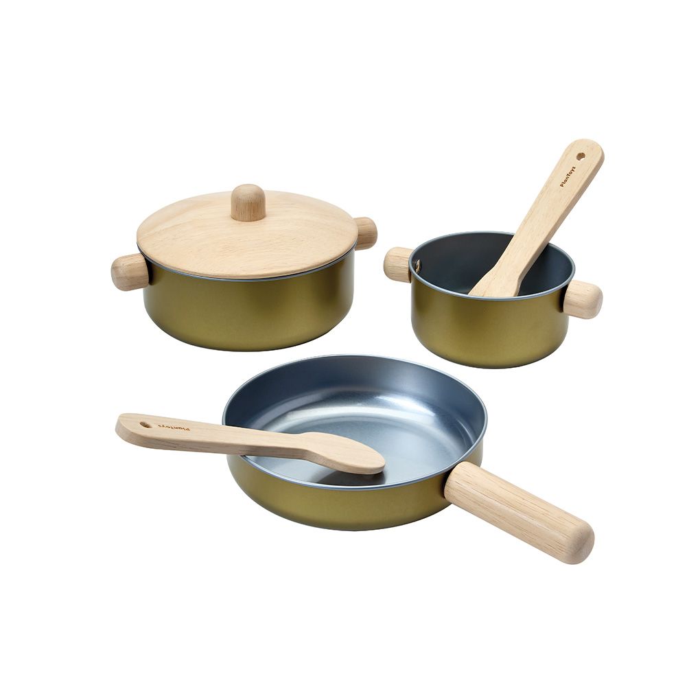 PlanToys Cooking Utensils Set | Playroom Avenue