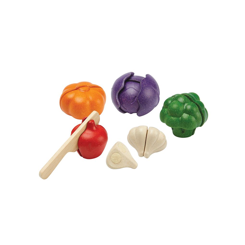 PlanToys 5 Colors Veggie Set | Playroom Avenue