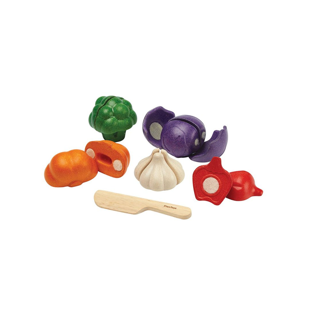 PlanToys 5 Colors Veggie Set | Playroom Avenue
