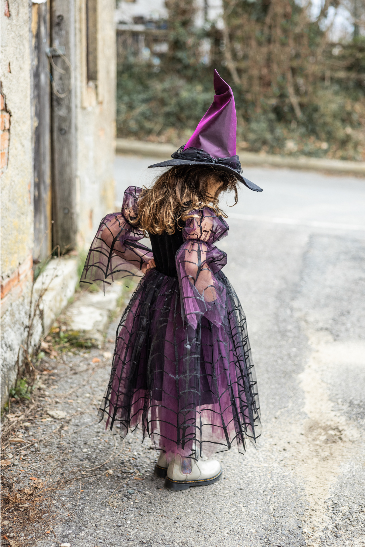Great Pretenders Amethyst the Spider Witch Dress with Hat