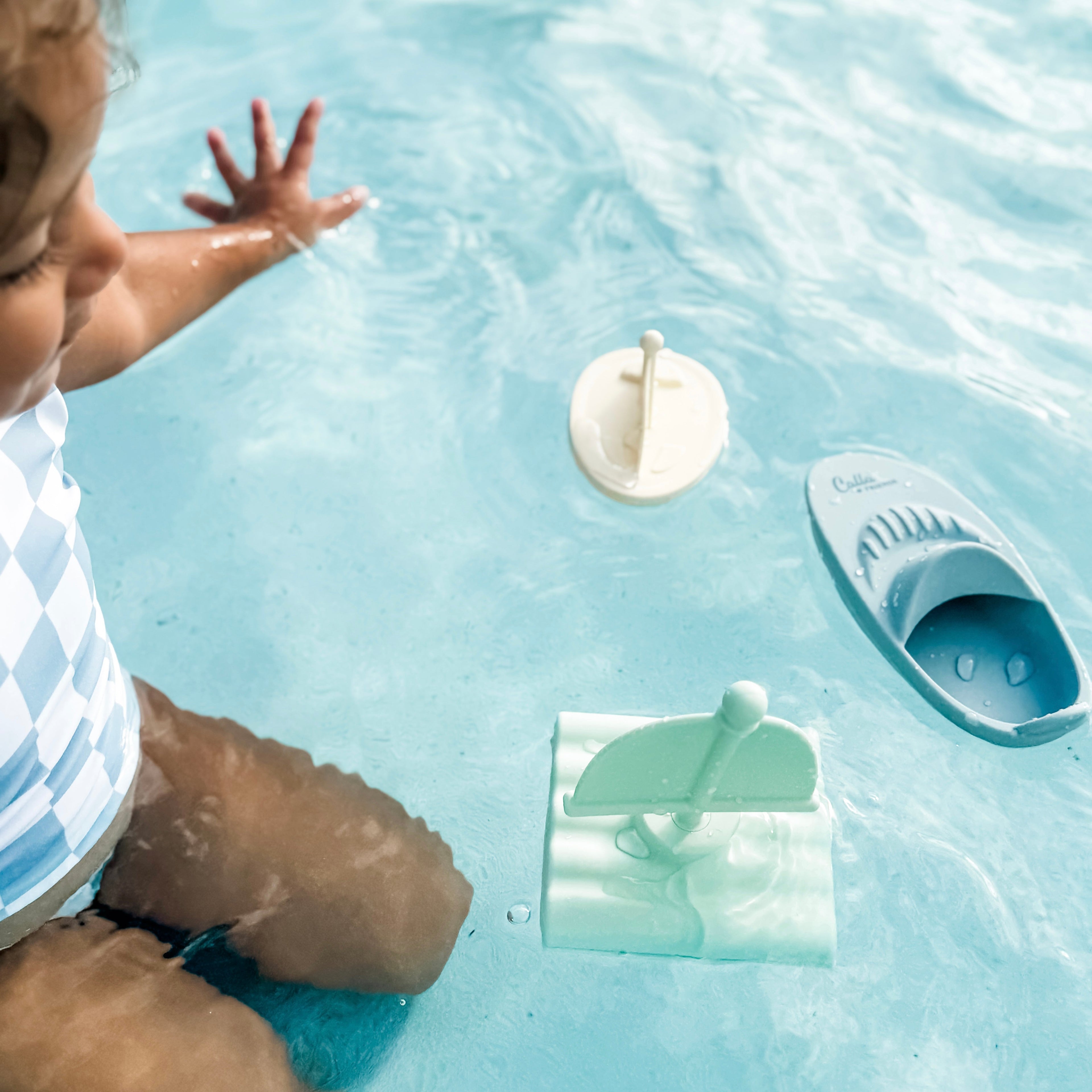 Calla and Friends Ryder's Racing Bath Boats | Playroom Avenue