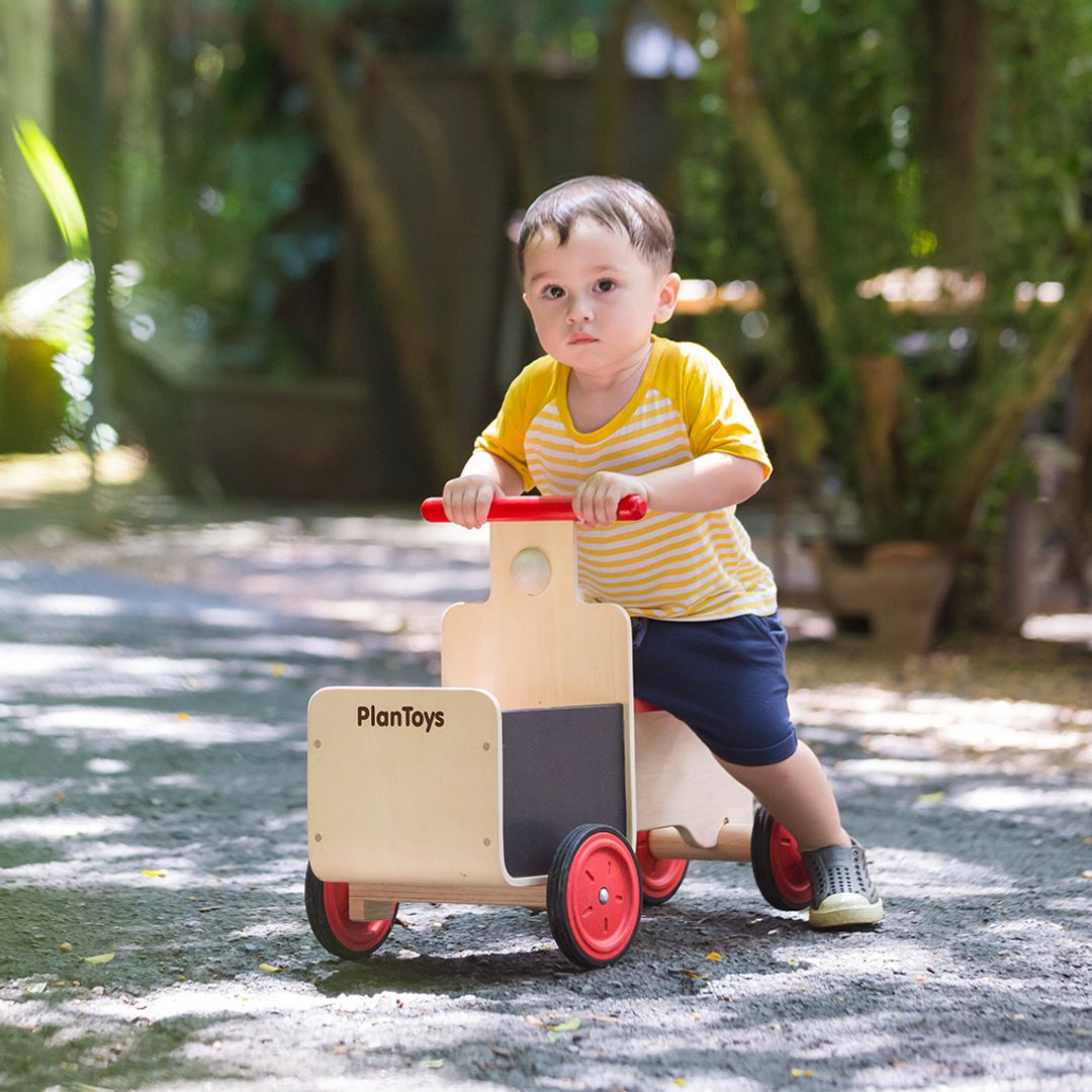 PlanToys Delivery Bike - Playroom Avenue