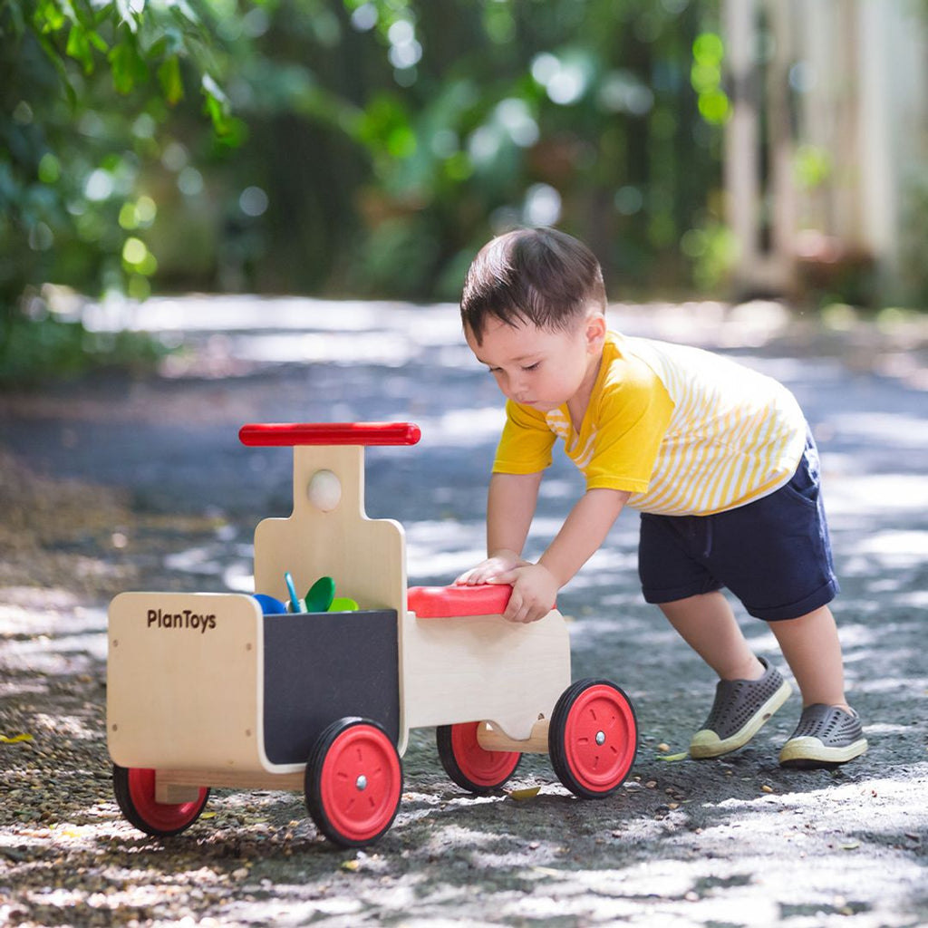 PlanToys Delivery Bike - Playroom Avenue