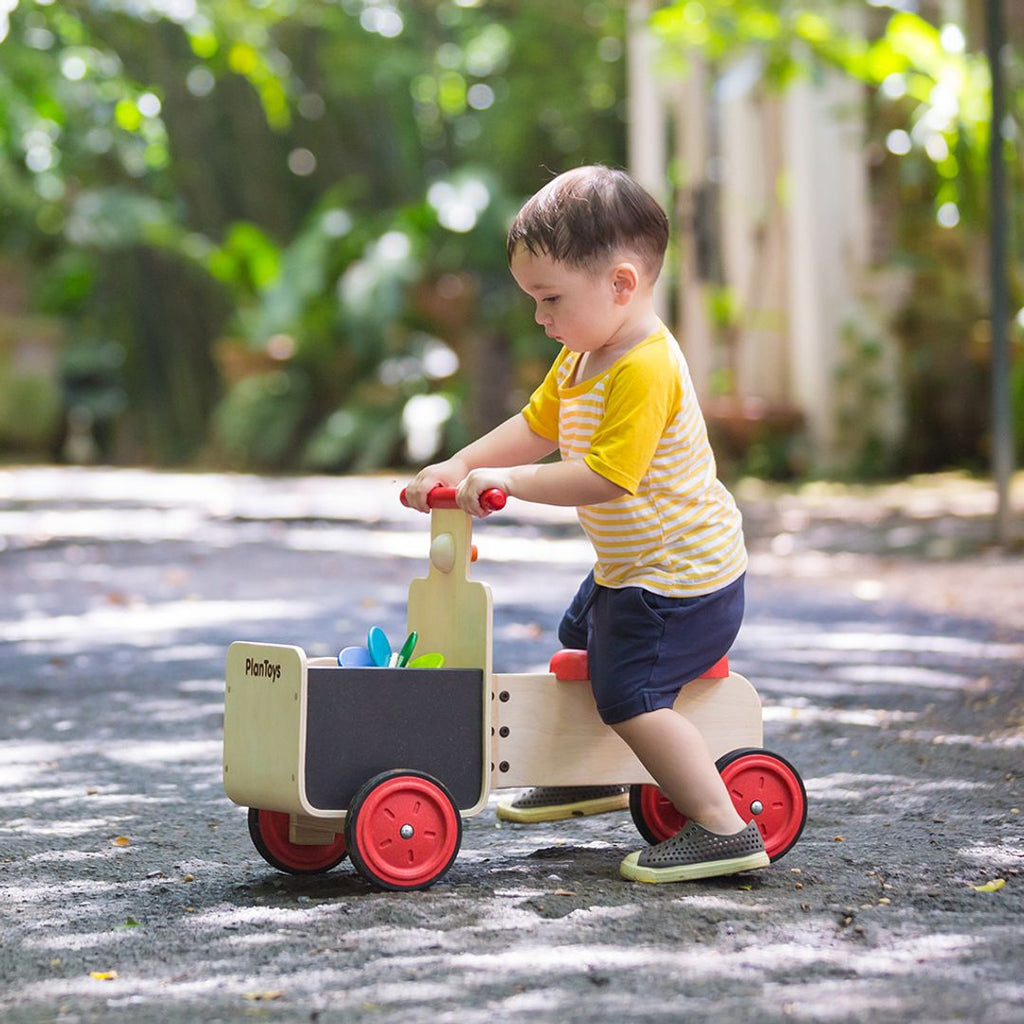 PlanToys Delivery Bike - Playroom Avenue