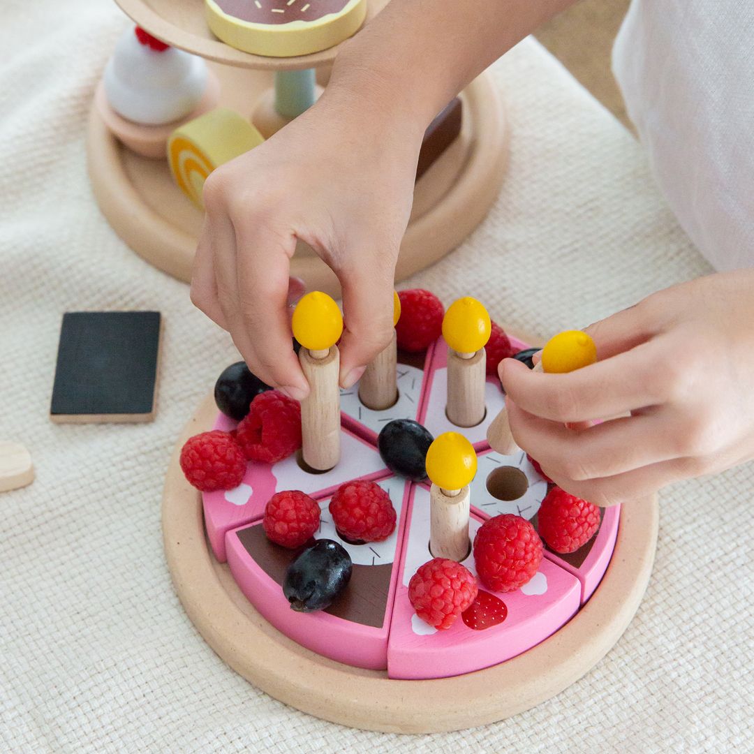 PlanToys Birthday Cake Set | Playroom Avenue