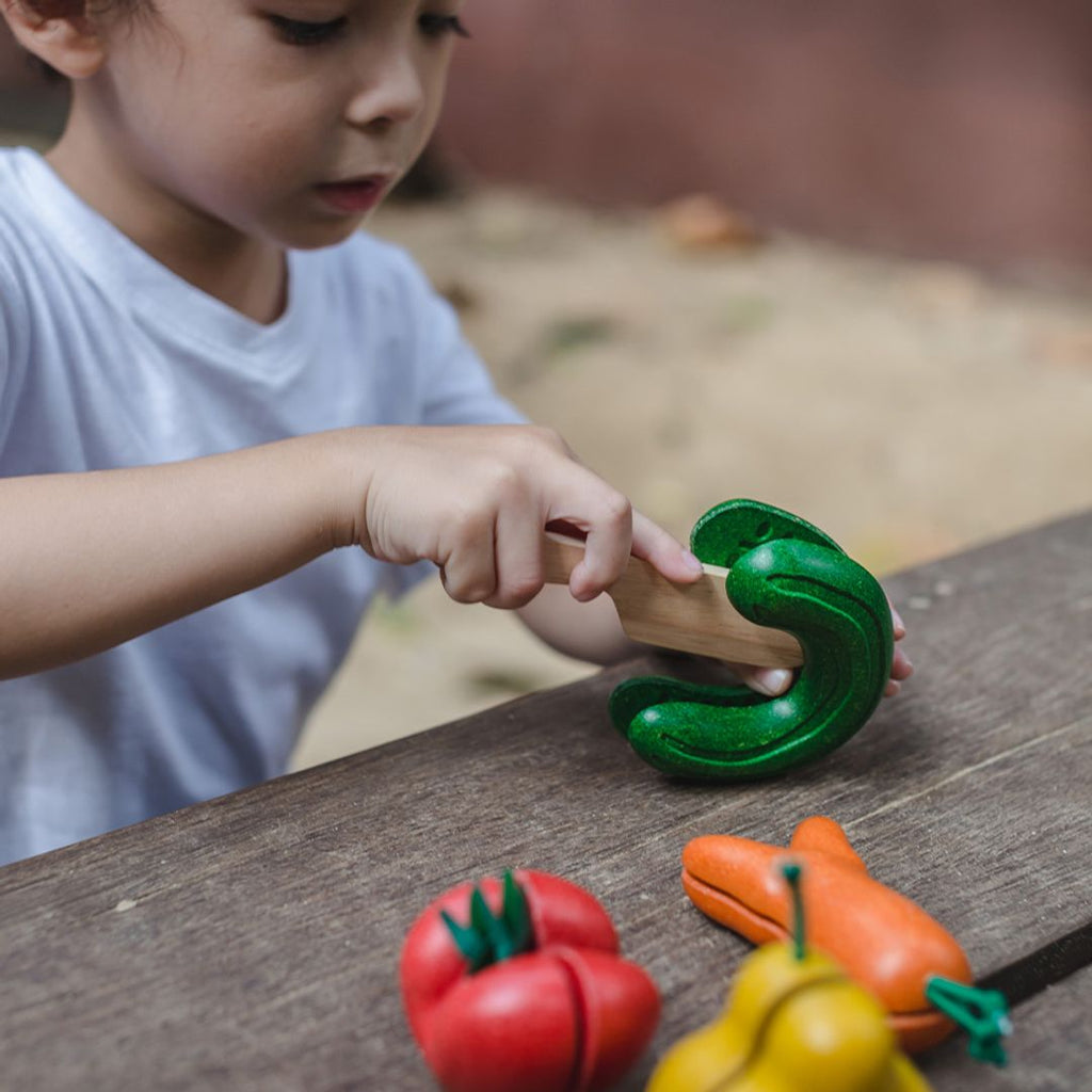 PlanToys Wonky Fruit & Vegetables | Playroom Avenue