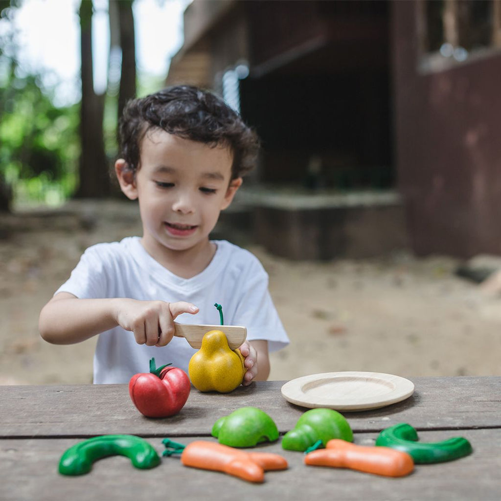 PlanToys Wonky Fruit & Vegetables | Playroom Avenue