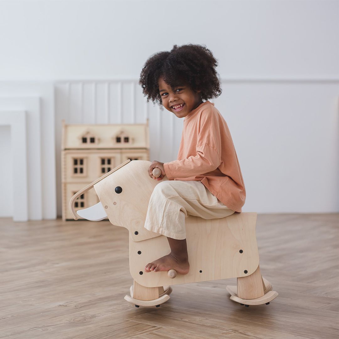 PlanToys Walking Elephant | Playroom Avenue