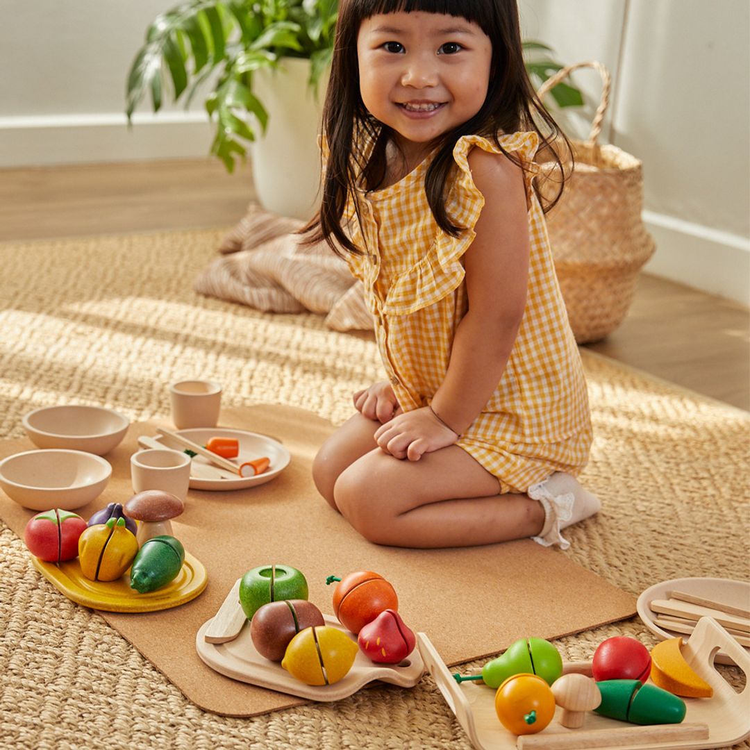 PlanToys Assorted Vegetables Set - Playroom Avenue