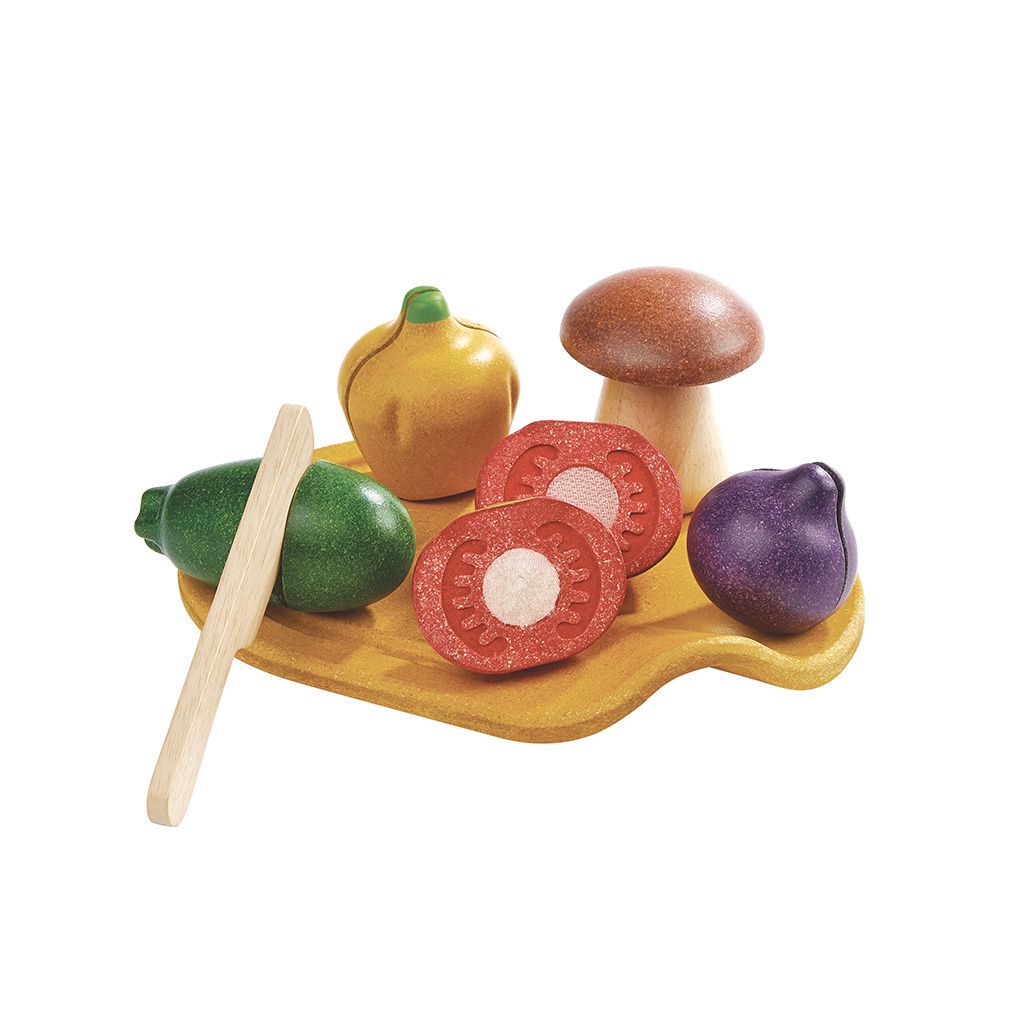 PlanToys Assorted Vegetables Set - Playroom Avenue