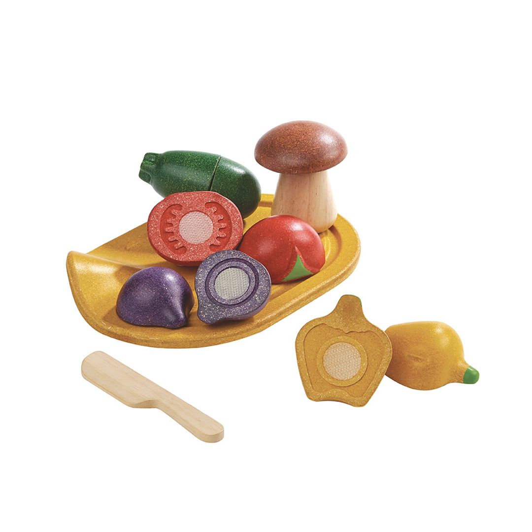 PlanToys Assorted Vegetables Set - Playroom Avenue