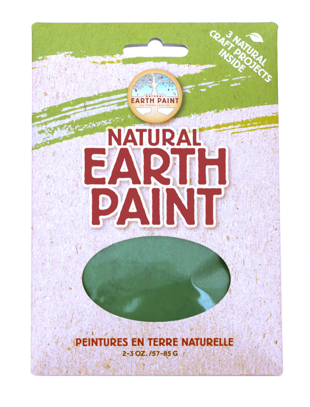 Natural Earth Paint Packets - Individual Green | Playroom Avenue