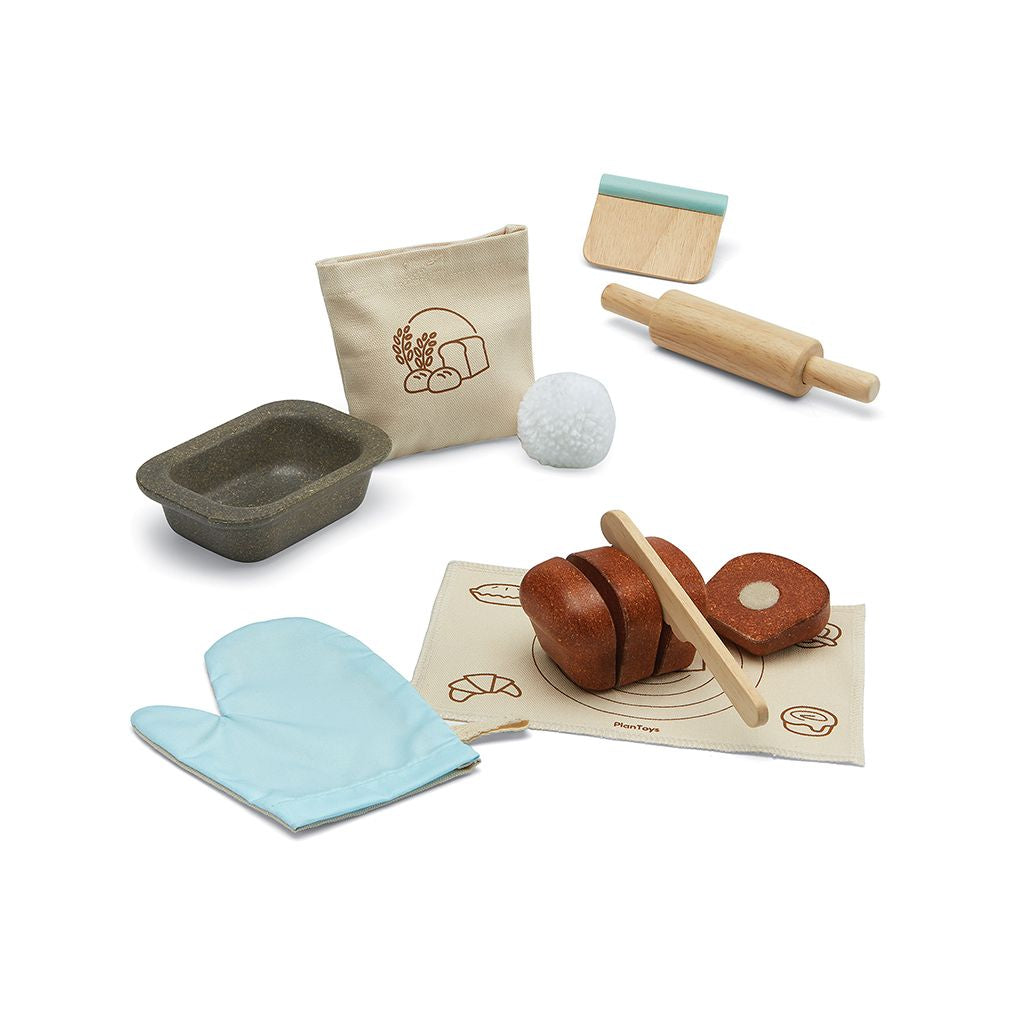 PlanToys Bread Loaf Set | Playroom Avenue
