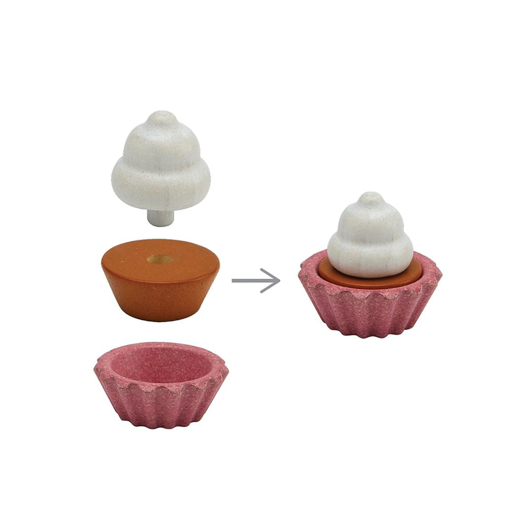 PlanToys Cupcake Set | Playroom Avenue
