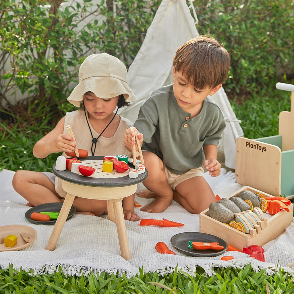 PlanToys BBQ Playset | Playroom Avenue
