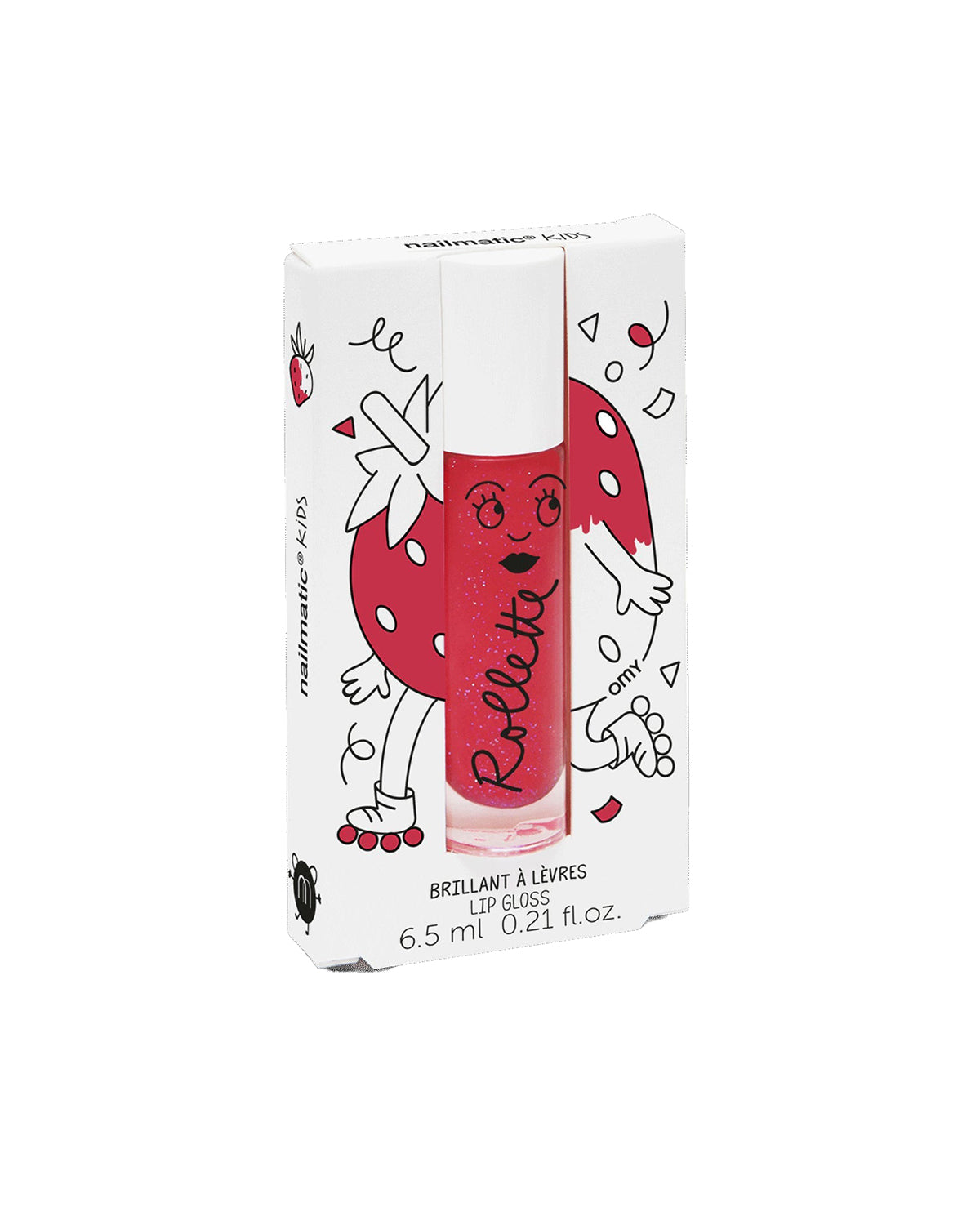 Nailmatic Lip Gloss for Kids STRAWBERRY | Playroom Avenue