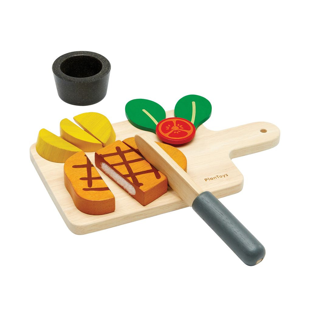 PlanToys Steak Set | Playroom Avenue