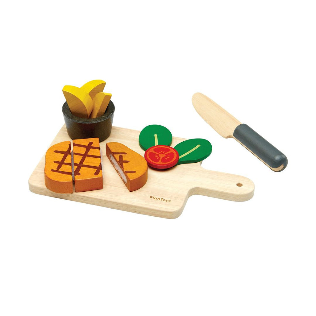 PlanToys Steak Set | Playroom Avenue