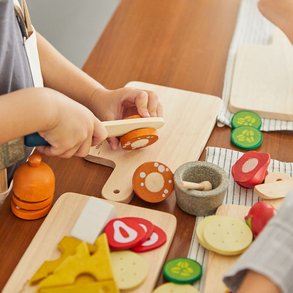 PlanToys Cheese & Charcuterie Board | Playroom Avenue