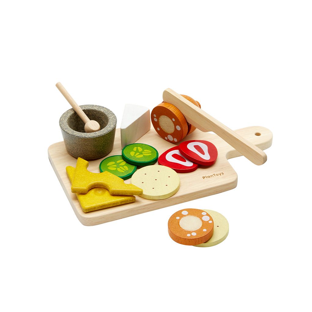 PlanToys Cheese & Charcuterie Board | Playroom Avenue