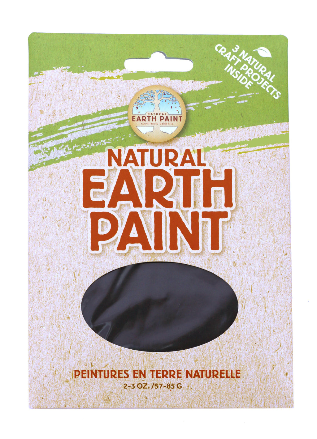 Natural Earth Paint Packets - Individual Black | Playroom Avenue