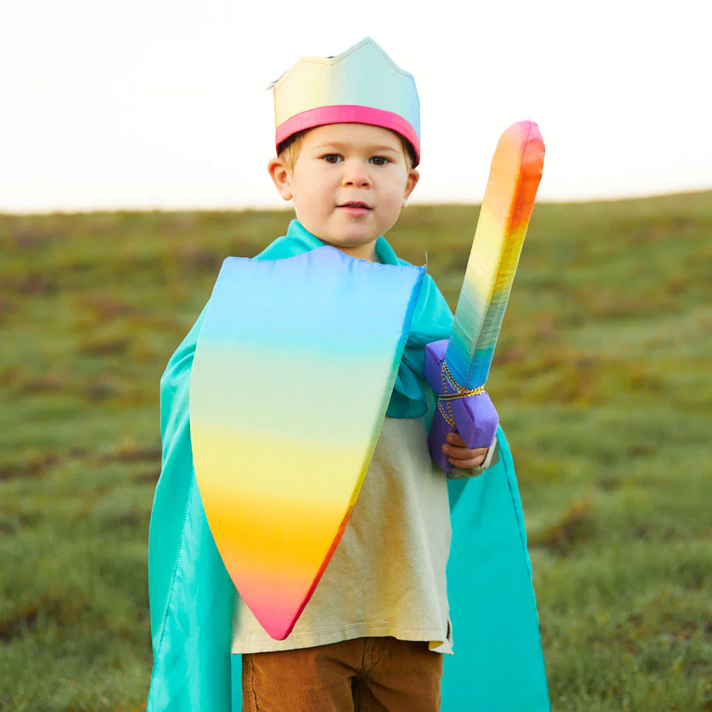 Sarah's Silks Rainbow Sword & Shield Bundle | Playroom Avenue