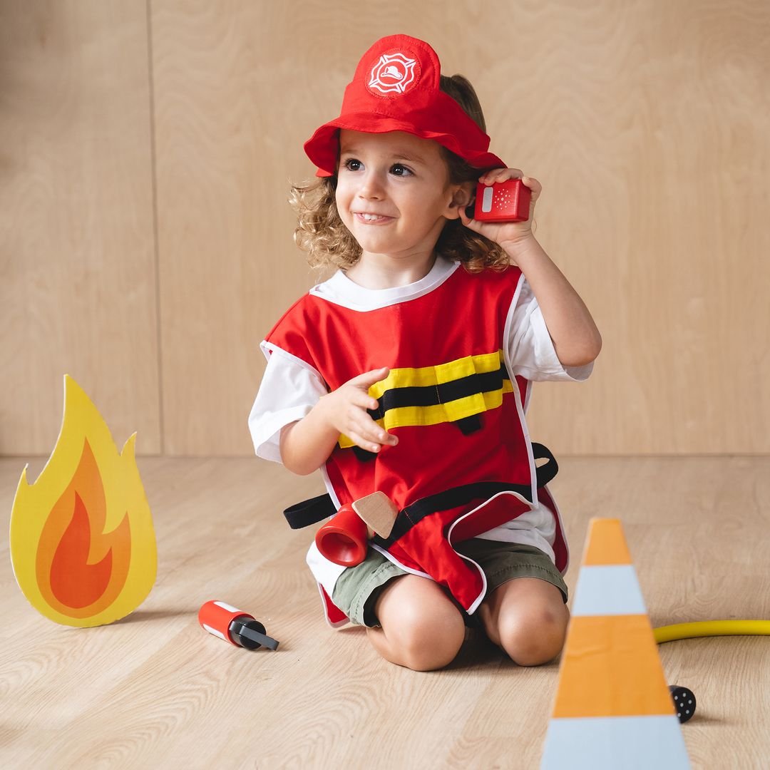 PlanToys Fire Fighter Play Set | Playroom Avenue