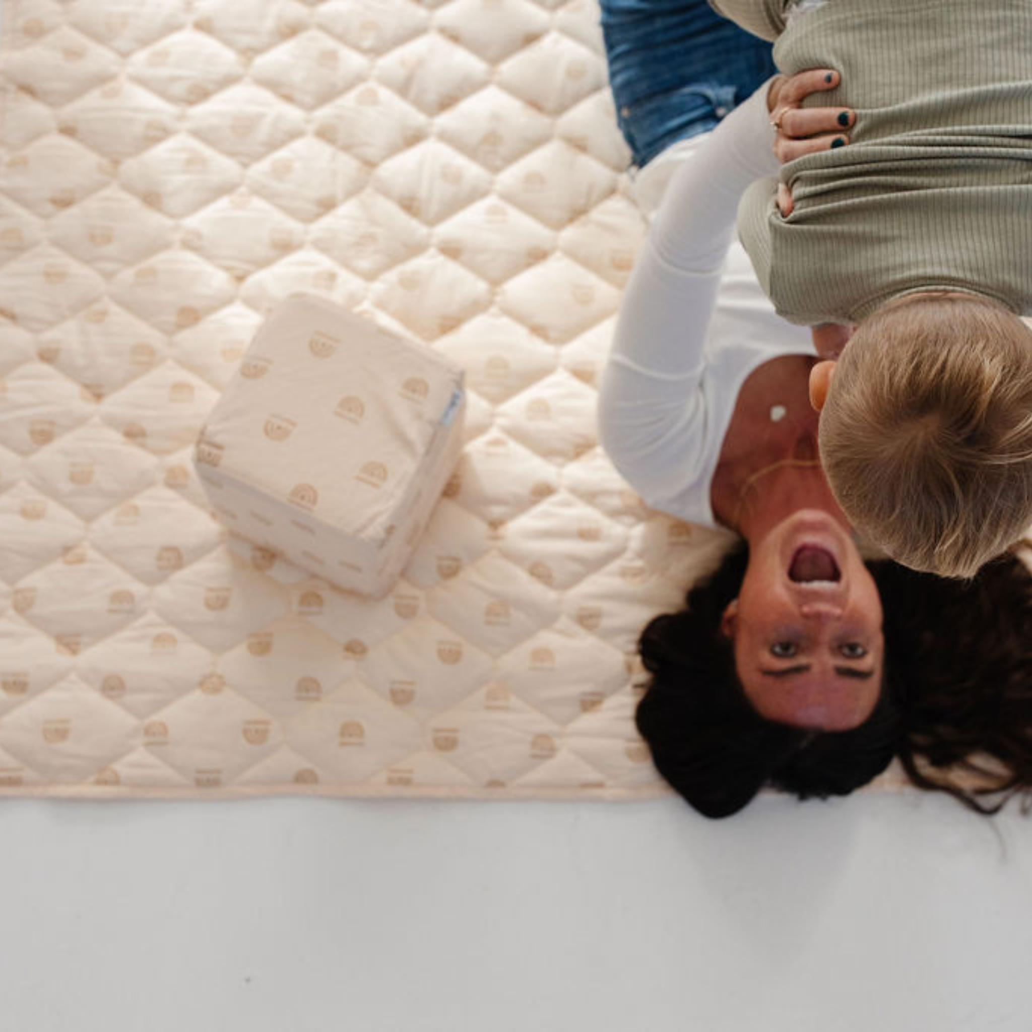 Toki Kids Rainbow Peach Play Cube | Playroom Avenue