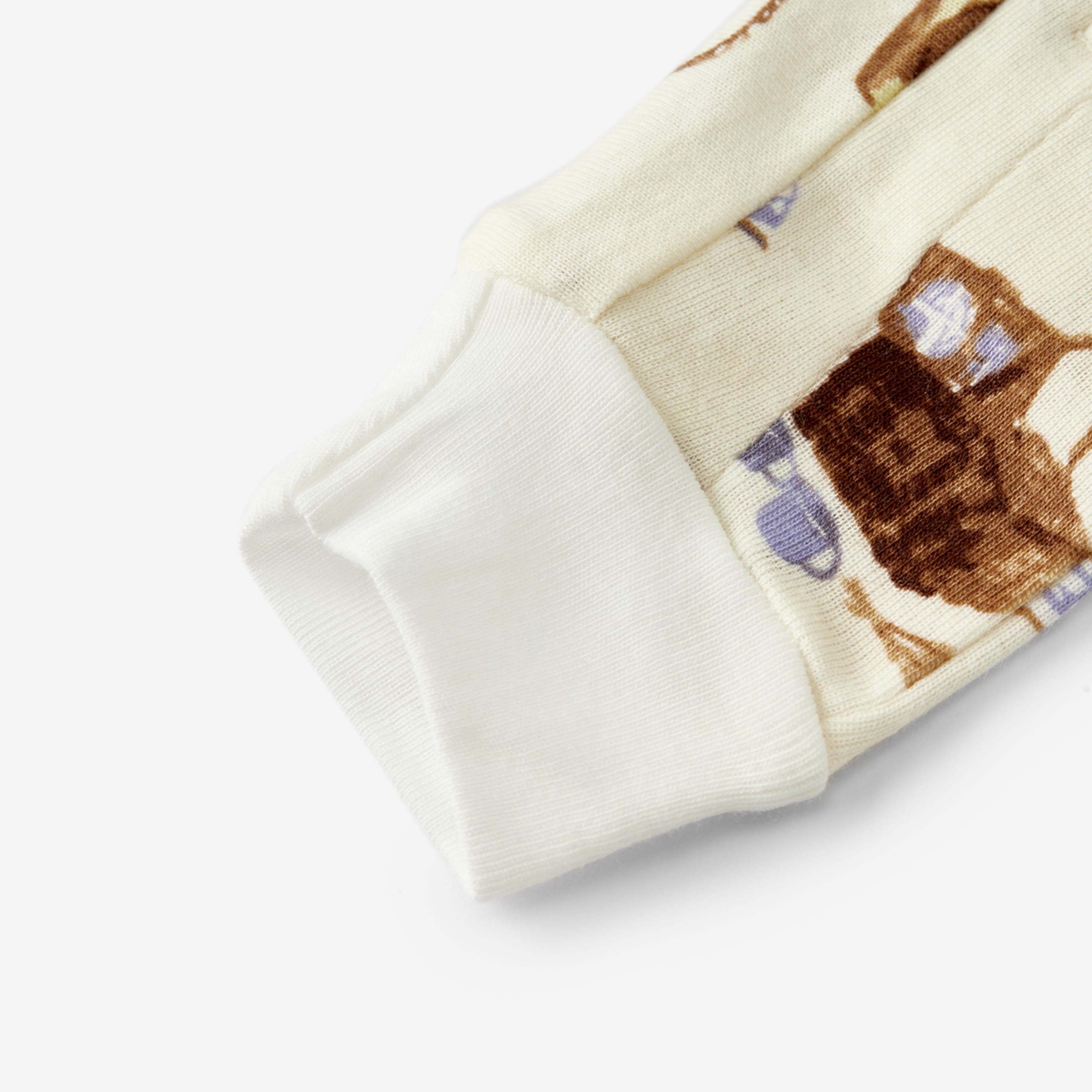 Milkbarn Picnic Organic Cotton Zipper Pajama | Playroom Avenue