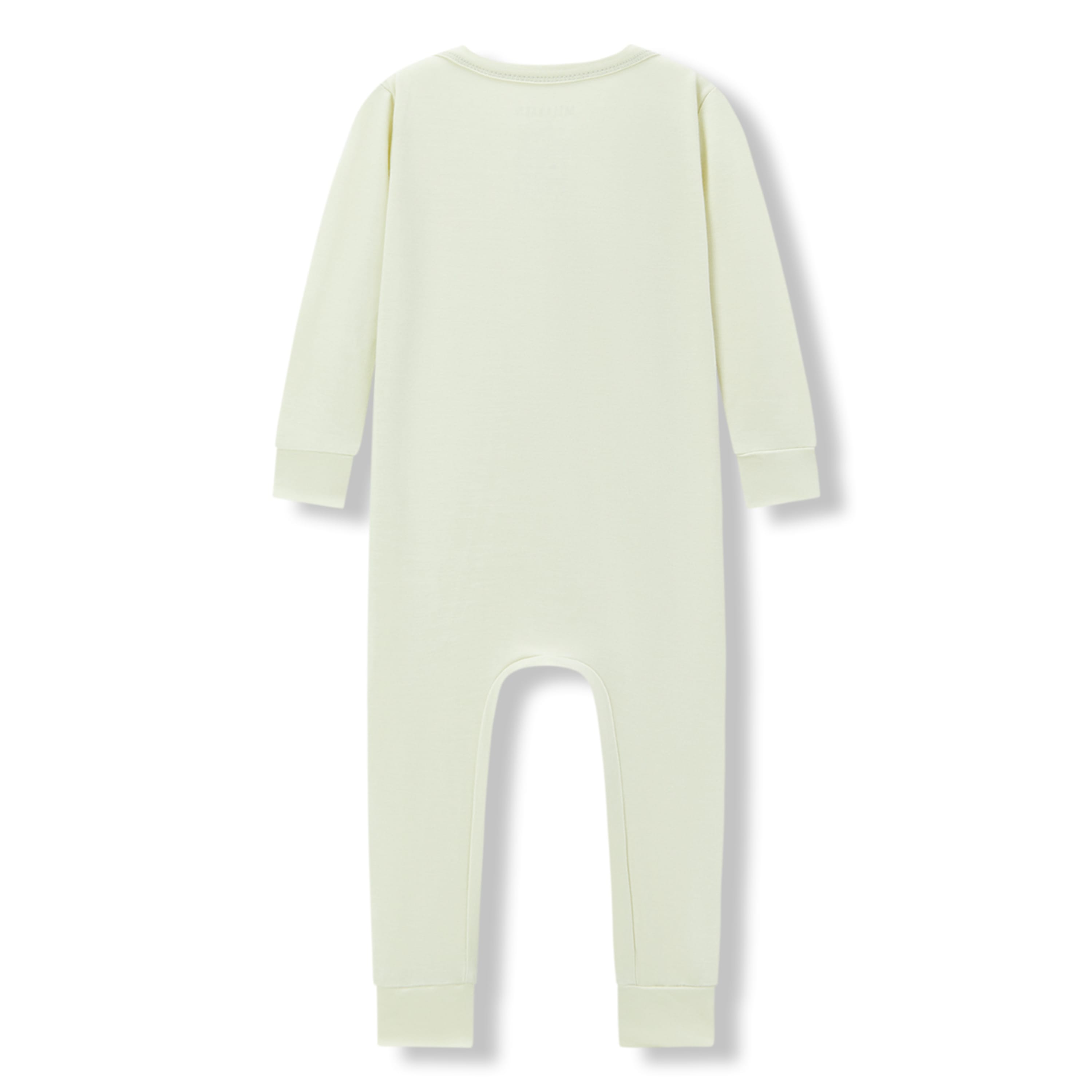 Milkbarn Aloe Luxe Solid Zipper Pajama | Playroom Avenue