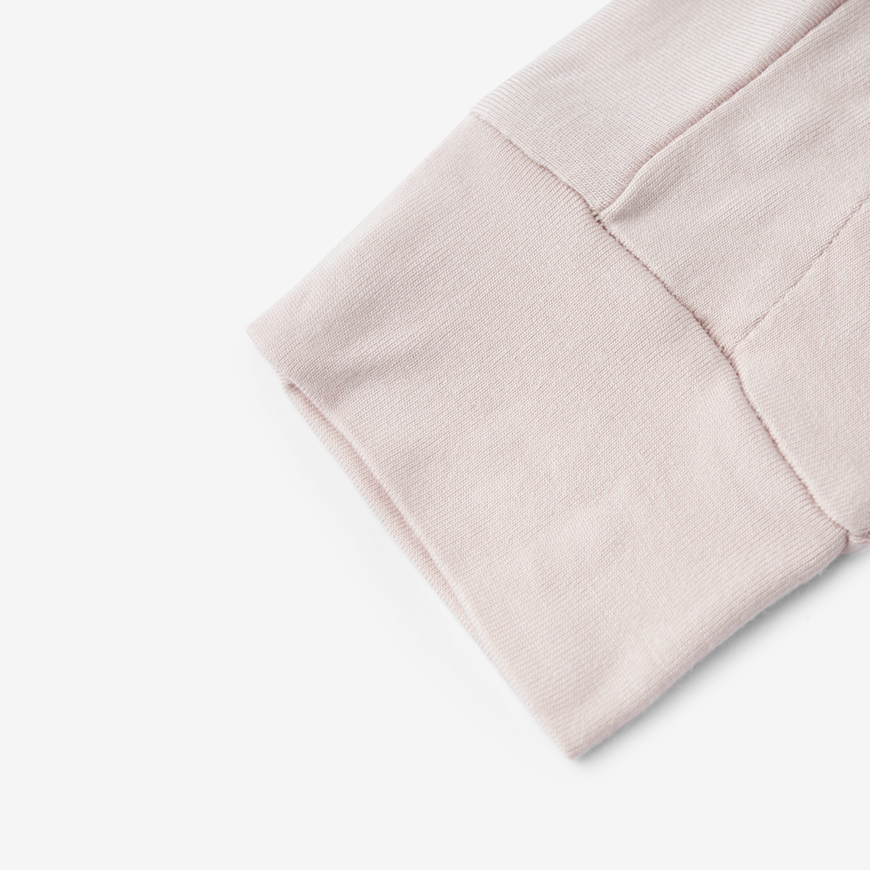 Milkbarn Sepia Rose Luxe Solid Zipper Pajama | Playroom Avenue