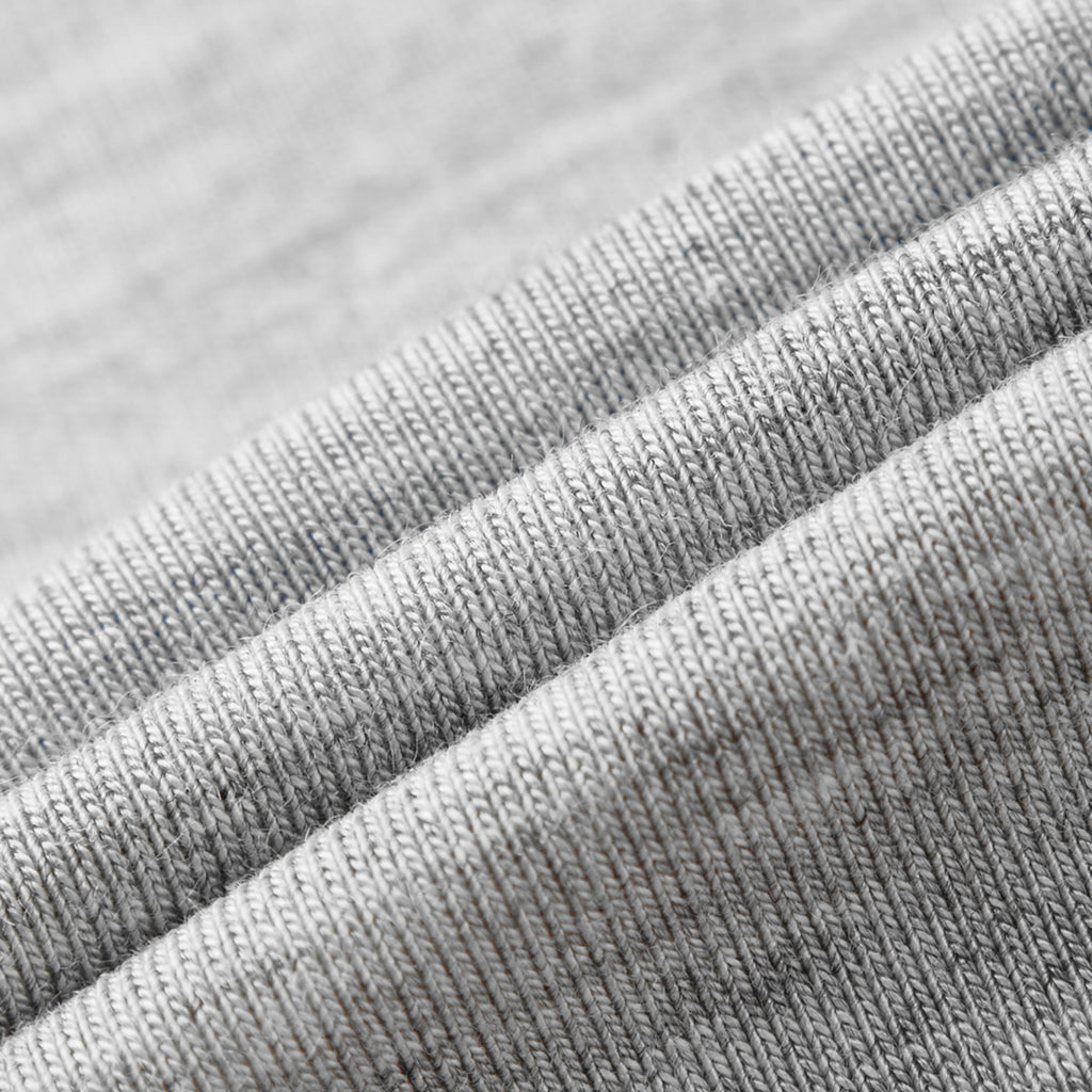 Milkbarn Grey Melange Luxe Solid Zipper Pajama | Playroom Avenue