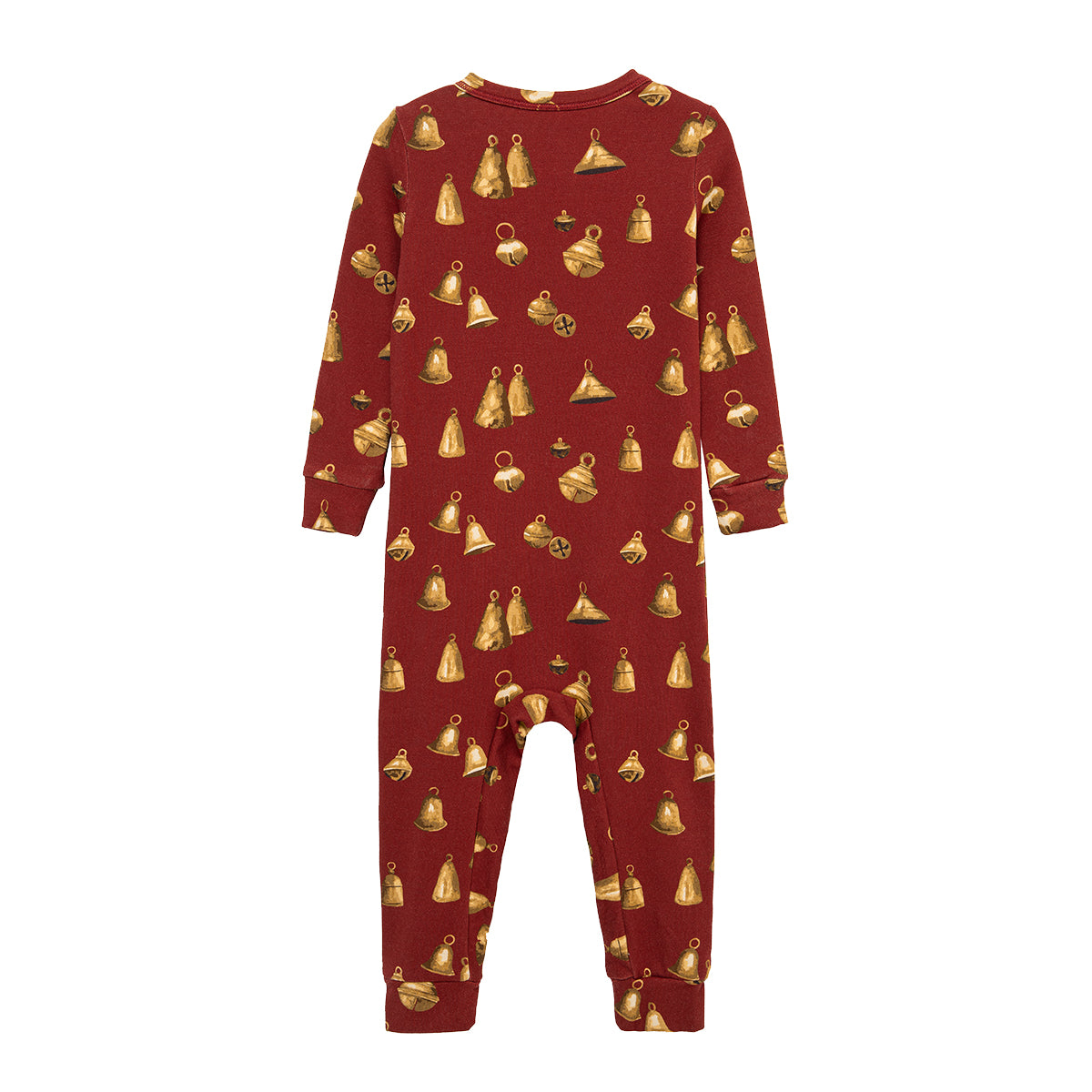 Milkbarn Vintage Bell Brushed Zipper Pajama | Playroom Avenue