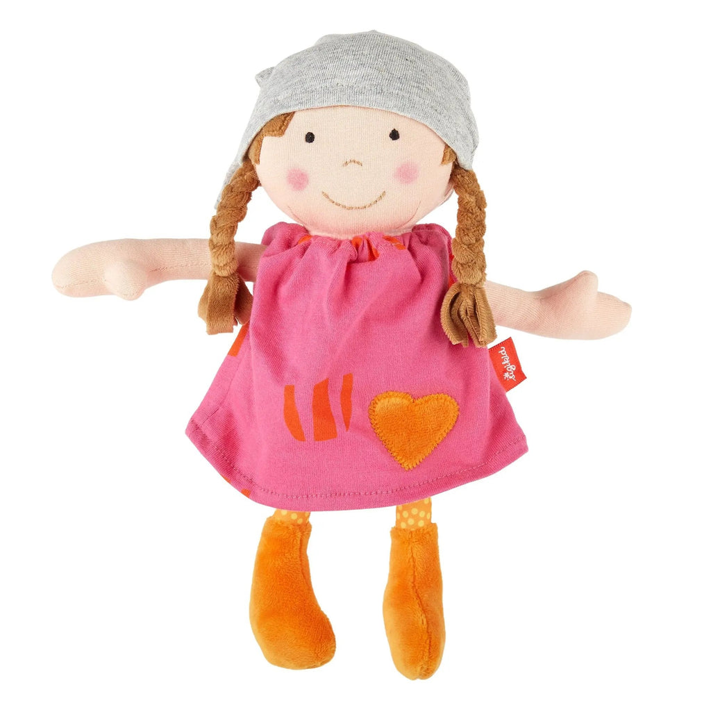 Sigikid Plush Doll with Pink Outfit | Playroom Avenue
