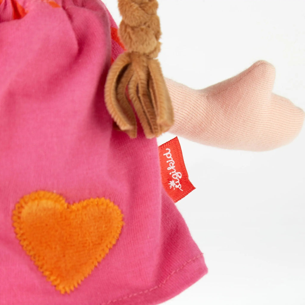 Sigikid Plush Doll with Pink Outfit | Playroom Avenue