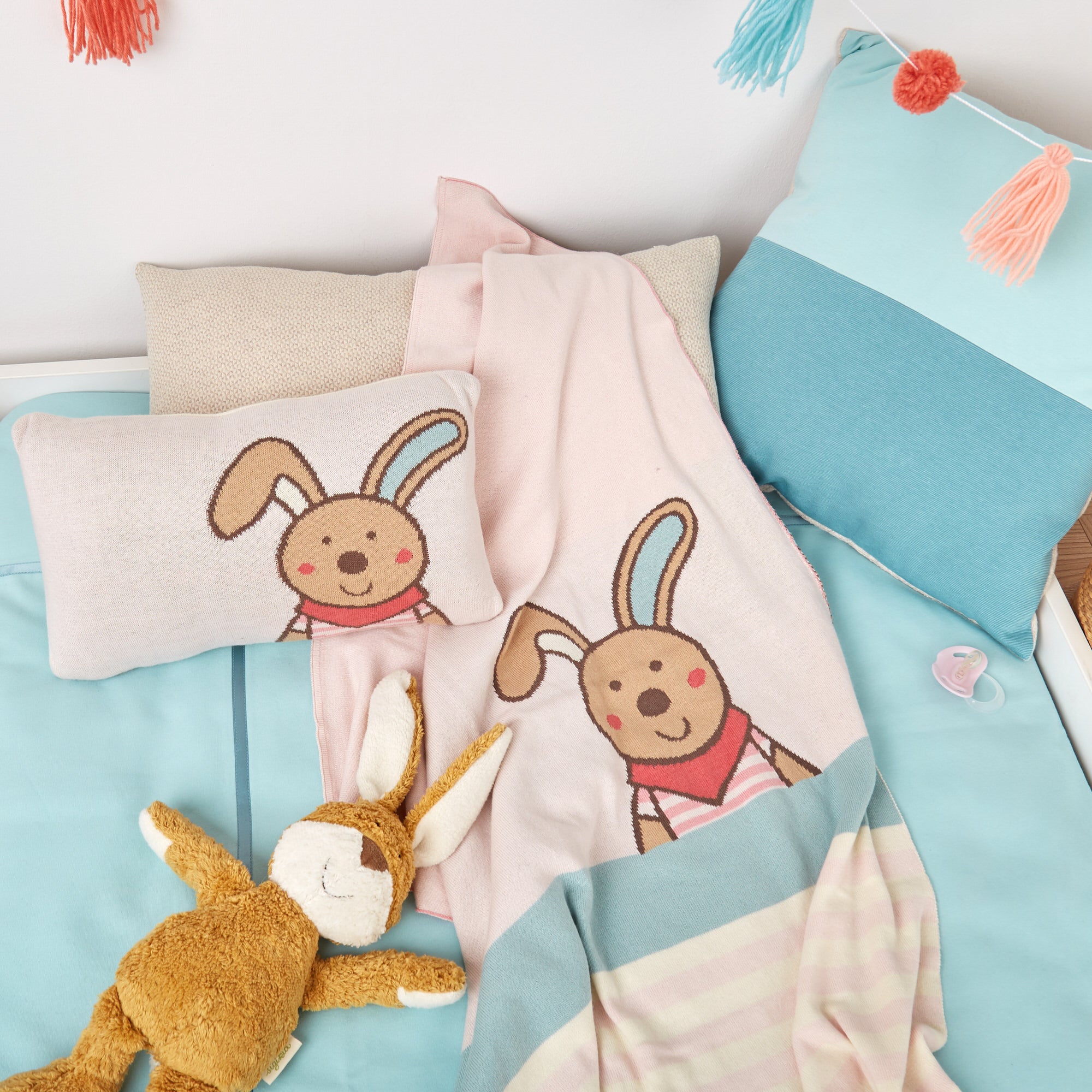 Sigikid Organic Bunny Plush Toy | Playroom Avenue