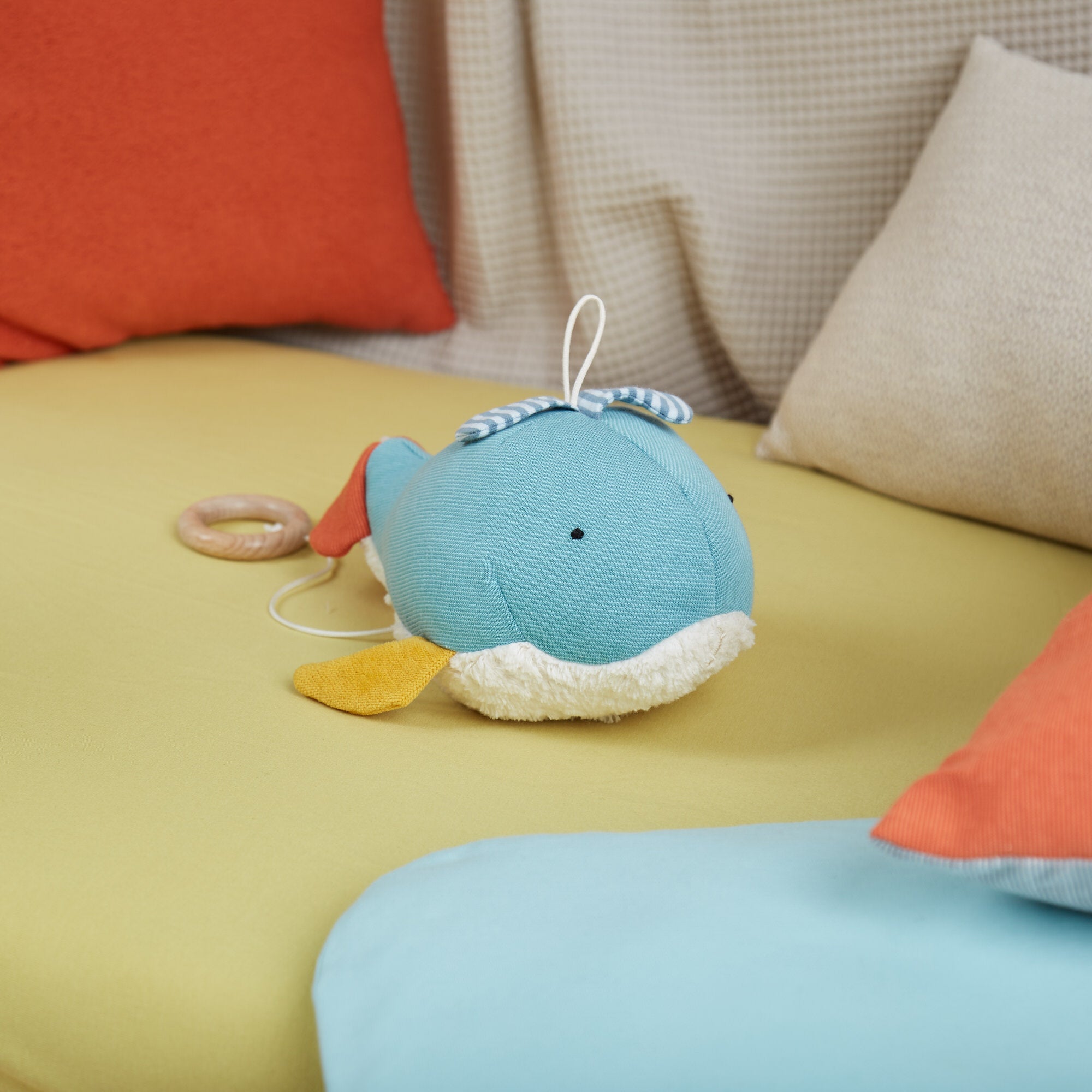 Sigikid Organic Whale Musical Toy | Playroom Avenue