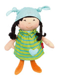 Sigikid Plush Doll with Green Outfit | Playroom Avenue