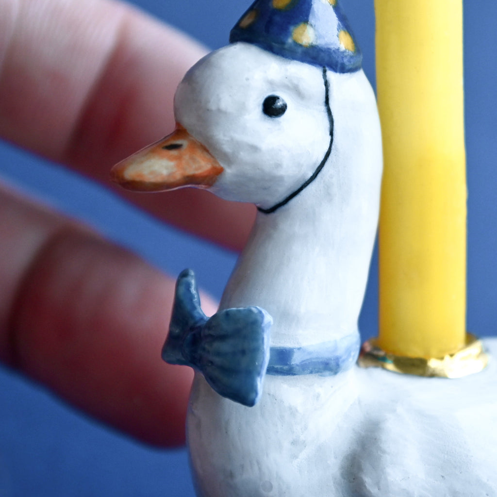 Camp Hollow Blue Goose Cake Topper | Playroom Avenue