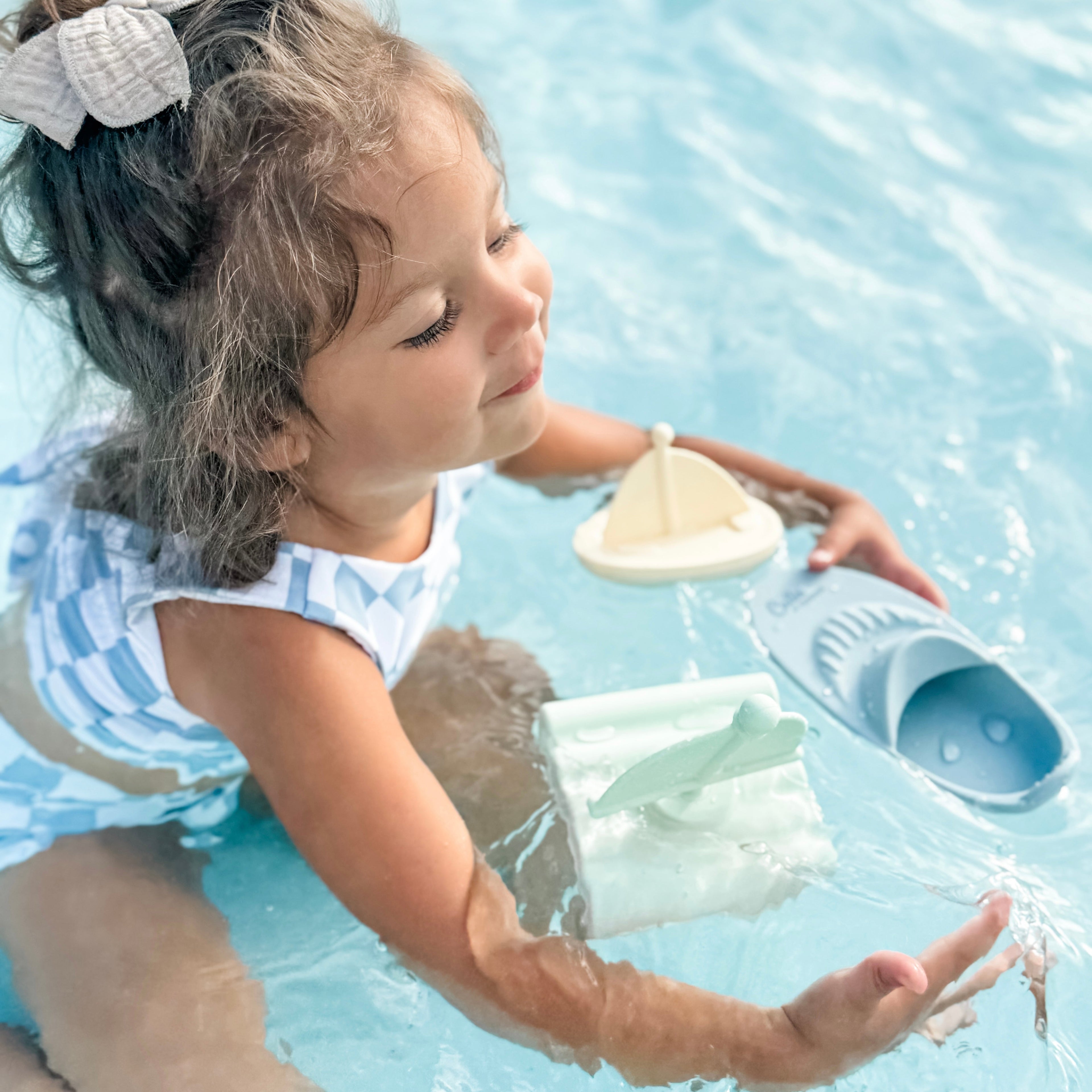 Calla and Friends Ryder's Racing Bath Boats | Playroom Avenue