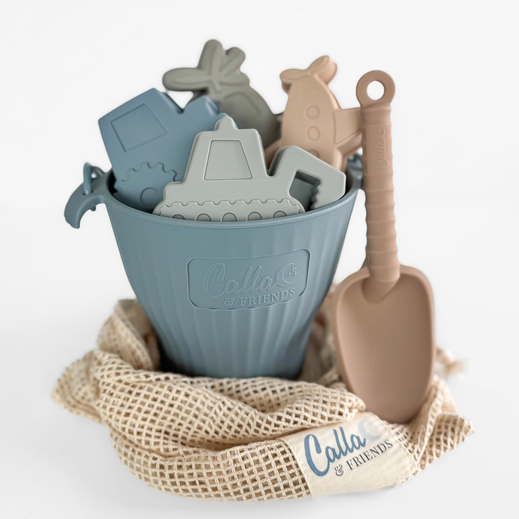 Calla and Friends Brayden Silicone Beach Toy Set | Playroom Avenue