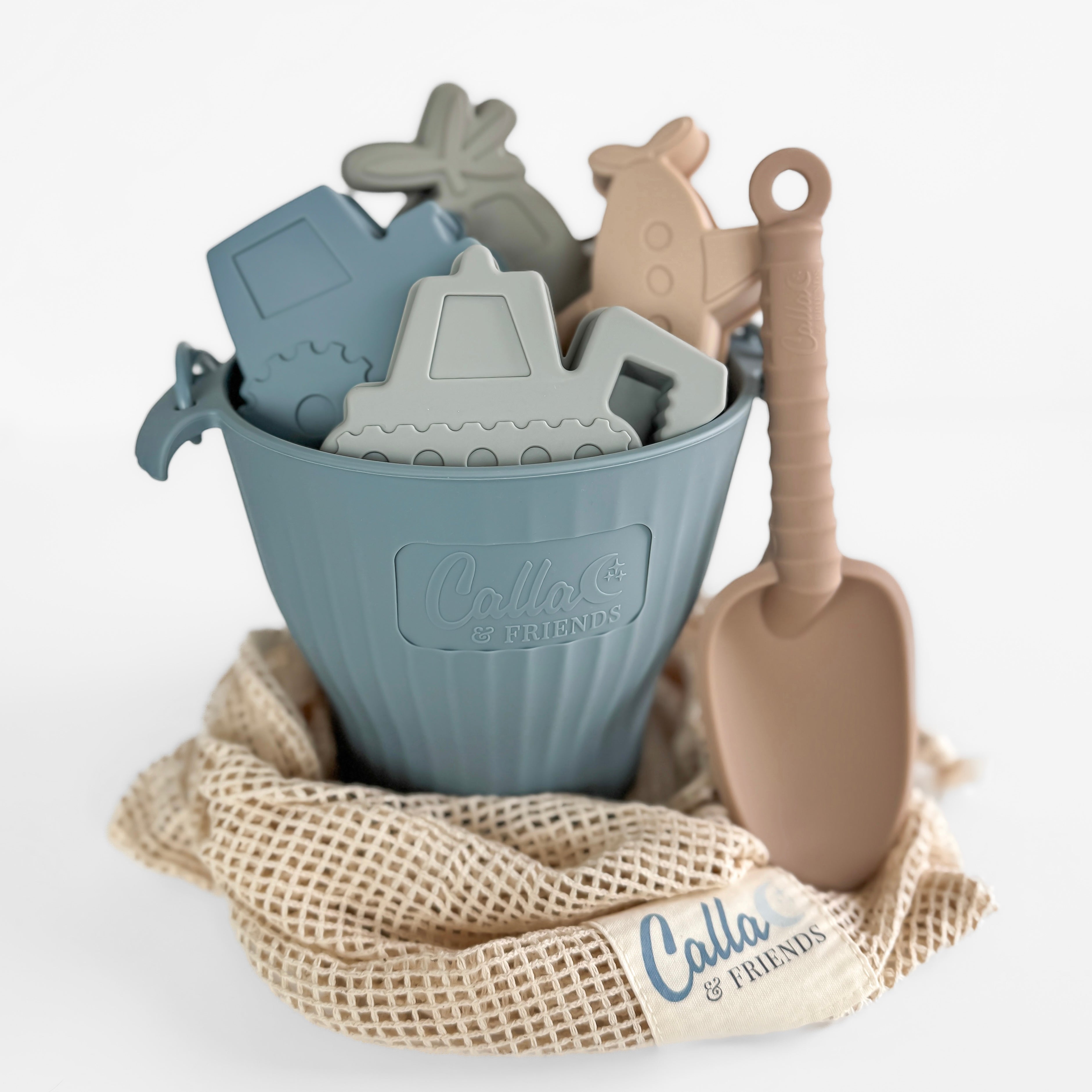 Calla and Friends Brayden Silicone Beach Toy Set | Playroom Avenue