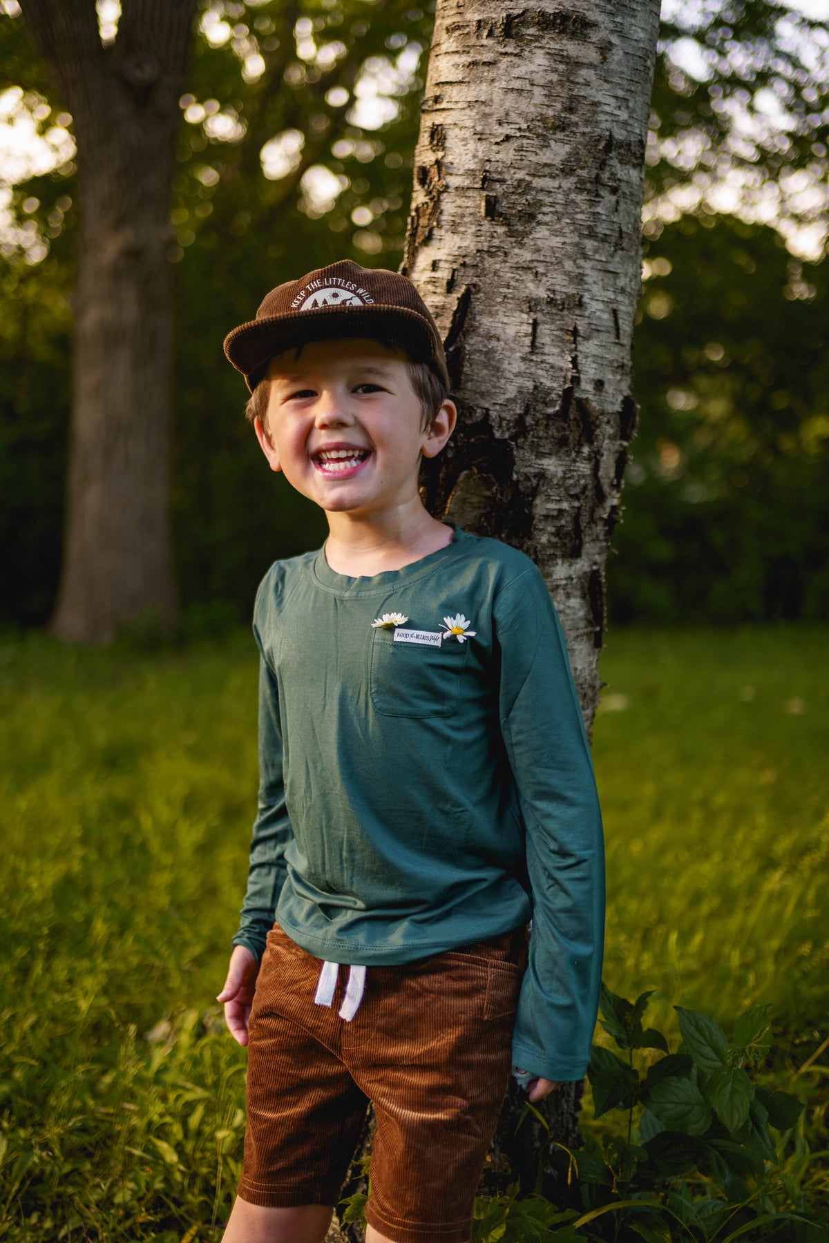 Keep the Littles Wild Hunter green bamboo nature is my playground | Playroom Avenue