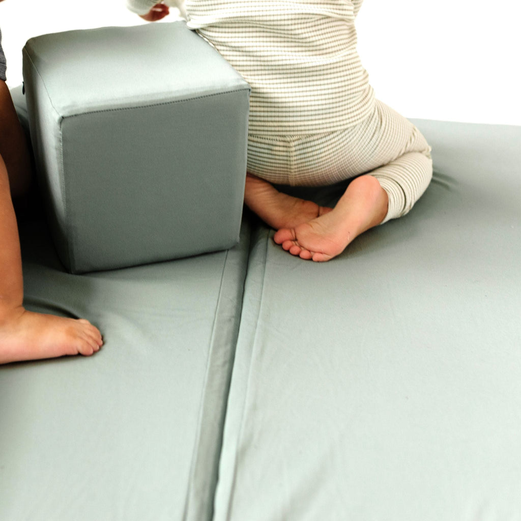 Toki Kids Sage Jersey Mat | Playroom Avenue