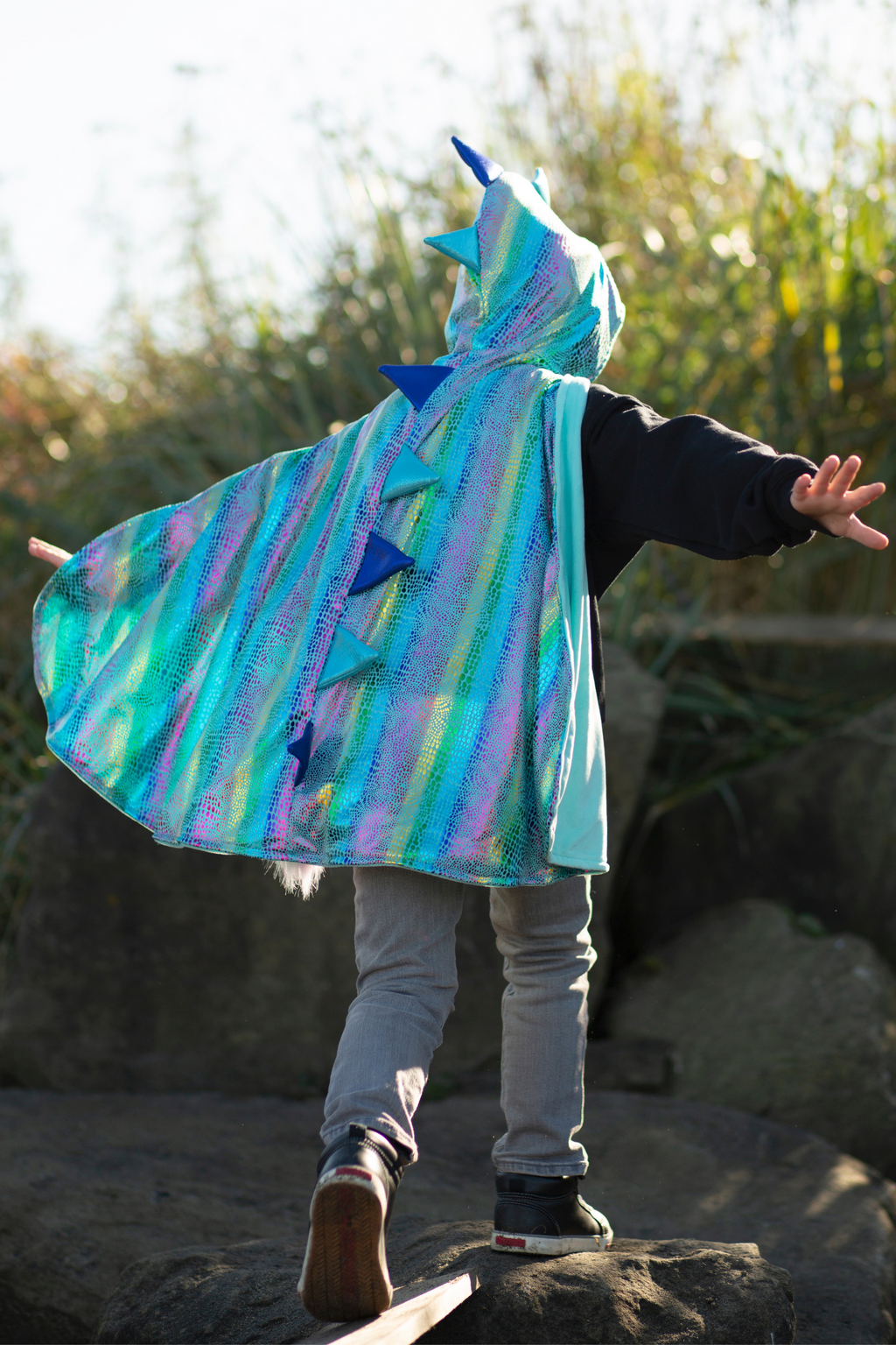 Great Pretenders Reversible Unicorn Dragon Cape | Playroom Avenue